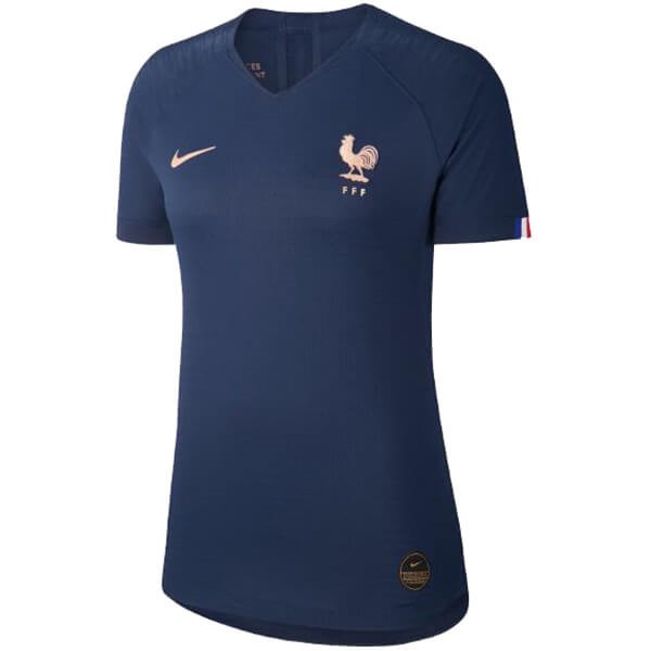 Camiseta Francia Replica Primera Ropa Mujer 2019 Azul